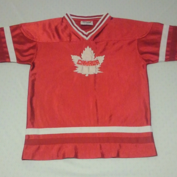 Canada Maple Leaf Hockey Jersey Youth Large - Picture 2 of 10